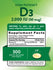 Vitamine D3 2000 UI (50 mcg)