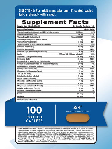 Multivitaminico Per Uomini Over 50