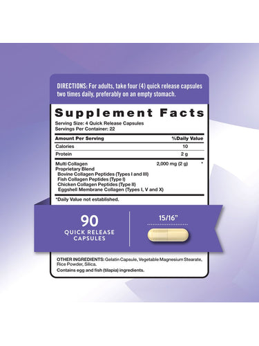 Complesso Multivitaminico di Collagene