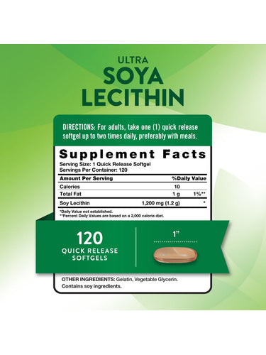 Lécithine de Soja 1200 mg