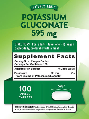 Gluconate de Potassium 595mg