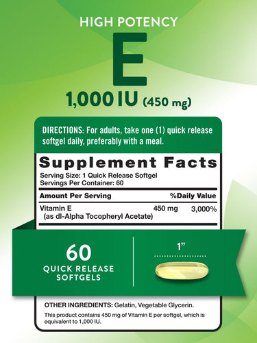 Vitamina E 268 mg (1000 UI)