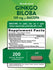 Estratto di Ginkgo Biloba 120 mg con Bacopa