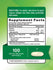 Huile de MCT 3600 mg (Triglycérides à Chaîne Moyenne)