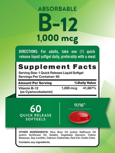 Vitamin B-12 1000 mcg