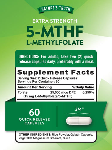 L-Methylfolate 15 mg