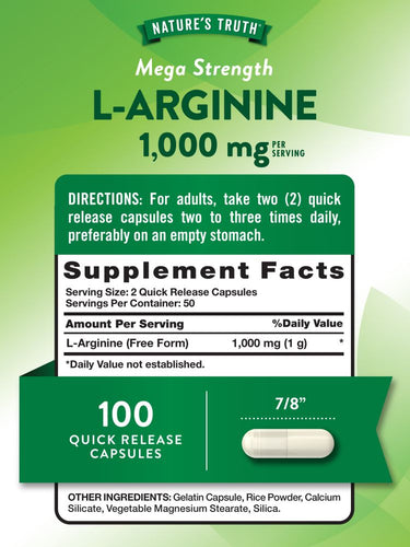 L-Arginina 500 mg