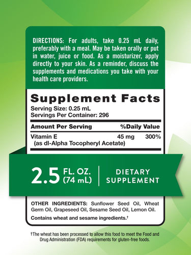 Aceite de Vitamina E