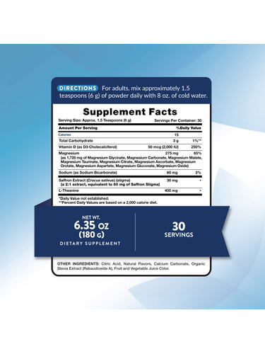 Magnesium Complex Powder | Fruit Punch Flavor