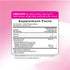 Supplement Facts panel for NT Prenatal DHA containing 60 softgels.