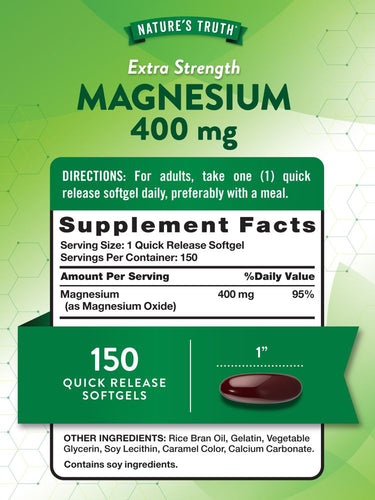 Magnesium Oxide 400mg