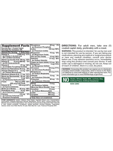 Multivitamin für Männer über 50