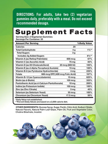 Multivitaminico per Uomini con B-12, D3, Zinco