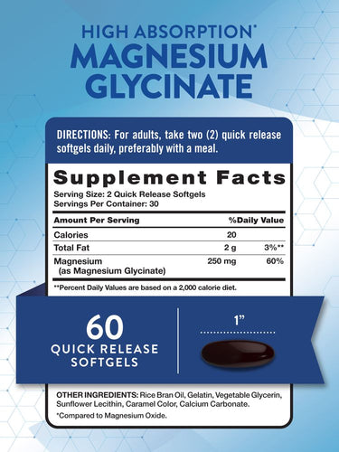 Magnesium Glycinate 250mg