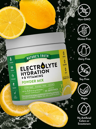 Polvo de Hidratación con Electrolitos
