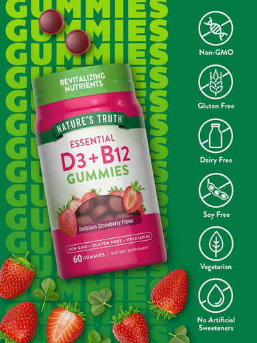Vitamina D3 + B-12