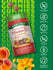Vitamin D3 10,000 IU (250 MCG) Peach Mango flavored gummies in a bottle with two gummies shown separately.