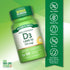 Vitamin D3 1,000 IU (25 mcg) in quick release softgels, available in a bulk size of 130 count for easy daily supplementation.