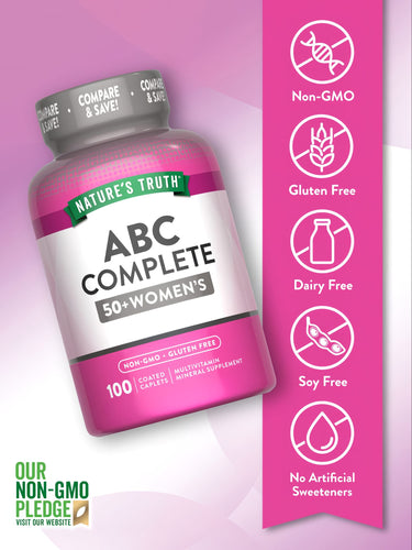 Multivitamínico Para Mujeres de 50 Años o Más