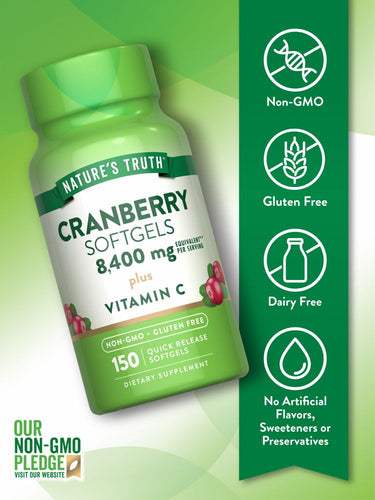 Mirtillo rosso con Vitamina C | 8400mg