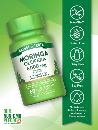 Moringa Oleifera | 60 unités
