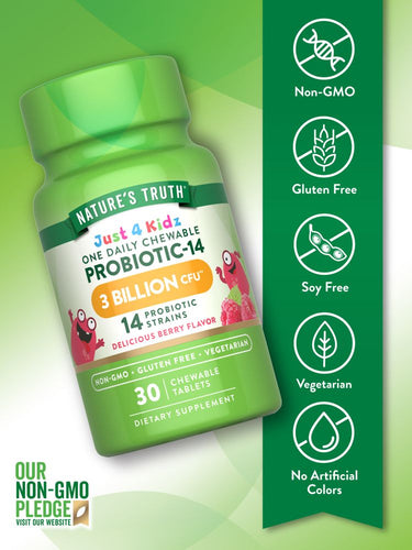 Probiotique pour enfants 3 milliards d'UFC