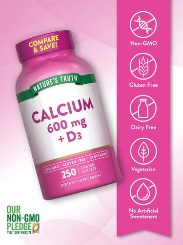 Calcium 600 mg with Vitamin D3 800 IU