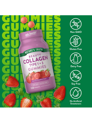 Collagen Peptide Gummies for Women | 120 Count