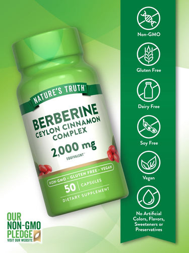 Berberin mit Ceylon Zimt Komplex 2.000 mg