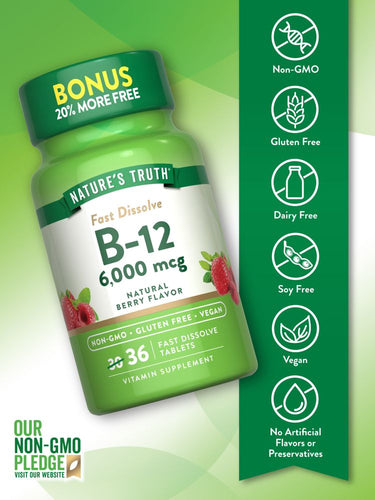 Vitamina B-12 6000 mcg