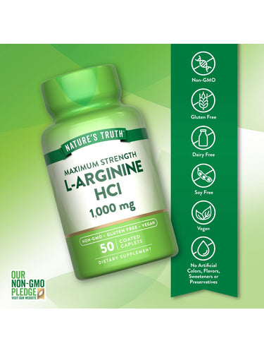 L-Arginine HCL 1000 mg