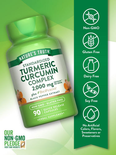 Turmeric Curcumin 2000 mg with Bioperine Black Pepper