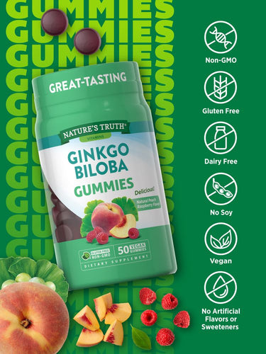 Ginkgo Biloba Gummies | 50 Count