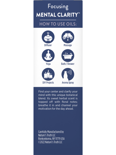 Olio essenziale per la chiarezza mentale