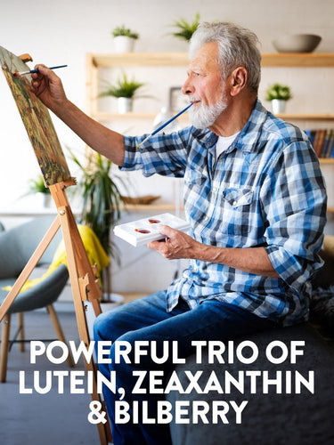 Lutein 20 mg with Zeaxanthin, Bilberry