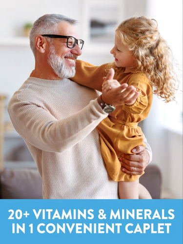 Multivitamin For Men 50 Plus | 100 Coated Caplets