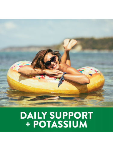 Pillole per l'Acqua con Potassio | Senza Caffeina