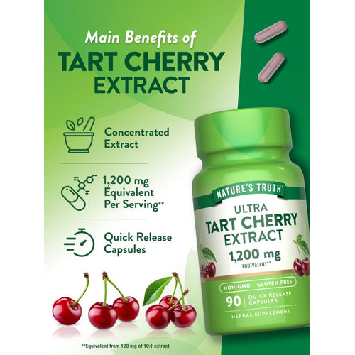 Graphic states Concentrated Extract, 1,200 mg Equivalent Per Serving**, Quick Release Capsules.