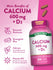 Calcium 600 mg with Vitamin D3 800 IU