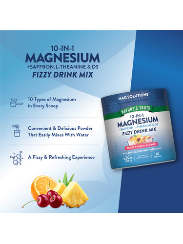 Magnesium Complex Powder | Fruit Punch Flavor