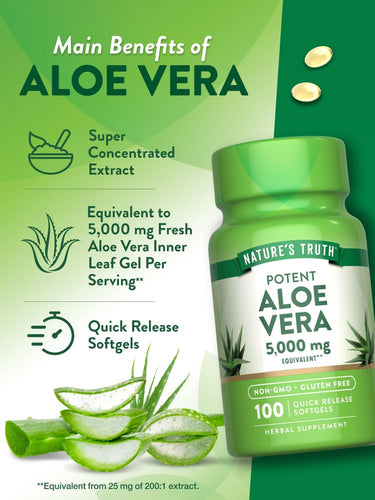 Aloe Vera | 100 Softgels