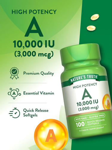 Vitamina A 10.000 UI (3000 mcg)