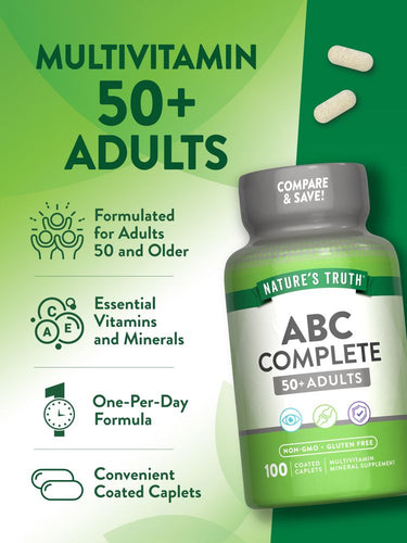 Multivitamines pour Adultes 50+