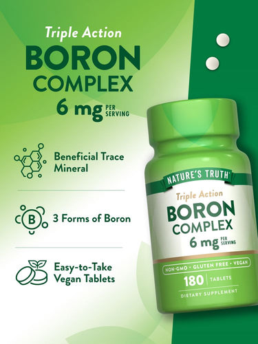 Complexe de Bore 6 mg | Triple Action