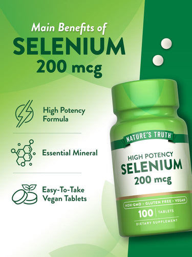Selênio 200 mcg