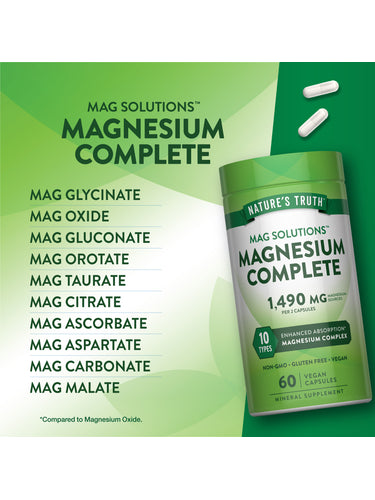 Complete Magnesium Complex | 60 Capsules