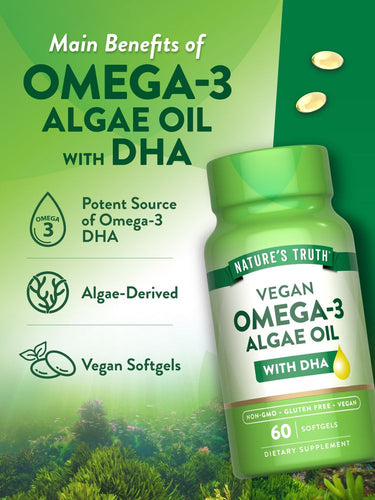 Omega 3 con DHA | Vegano