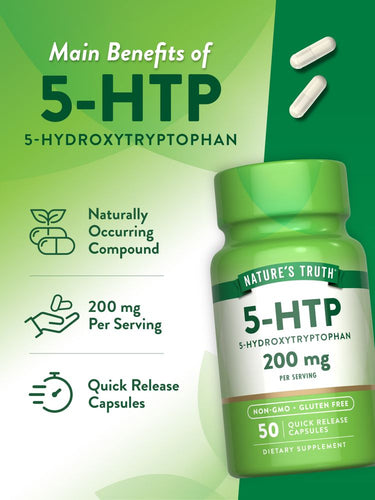 5-HTP 200 mg (5-Hidroxitriptófano)