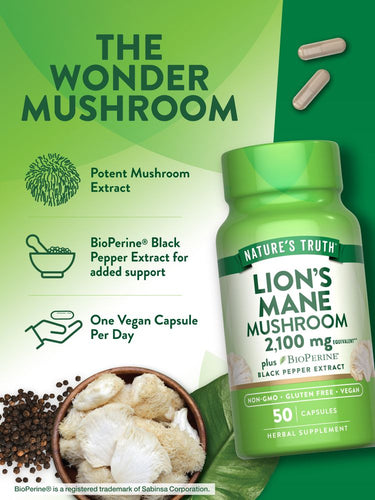 Lion's Mane Pilz 2.100 mg