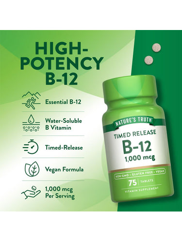 Vitamin B-12 1000 mcg Time Release
